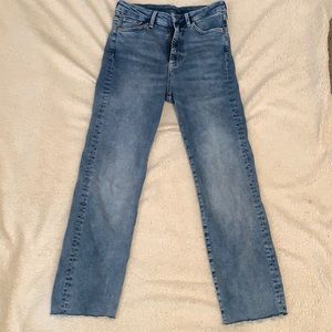 H and M Slim Straight Leg Jeans